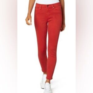 NWT Liverpool Los Angeles The Hip Hugger Red Jeans 4/27
